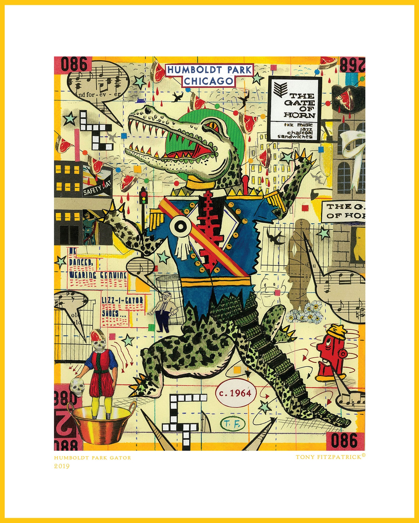 The Humboldt Gator Poster