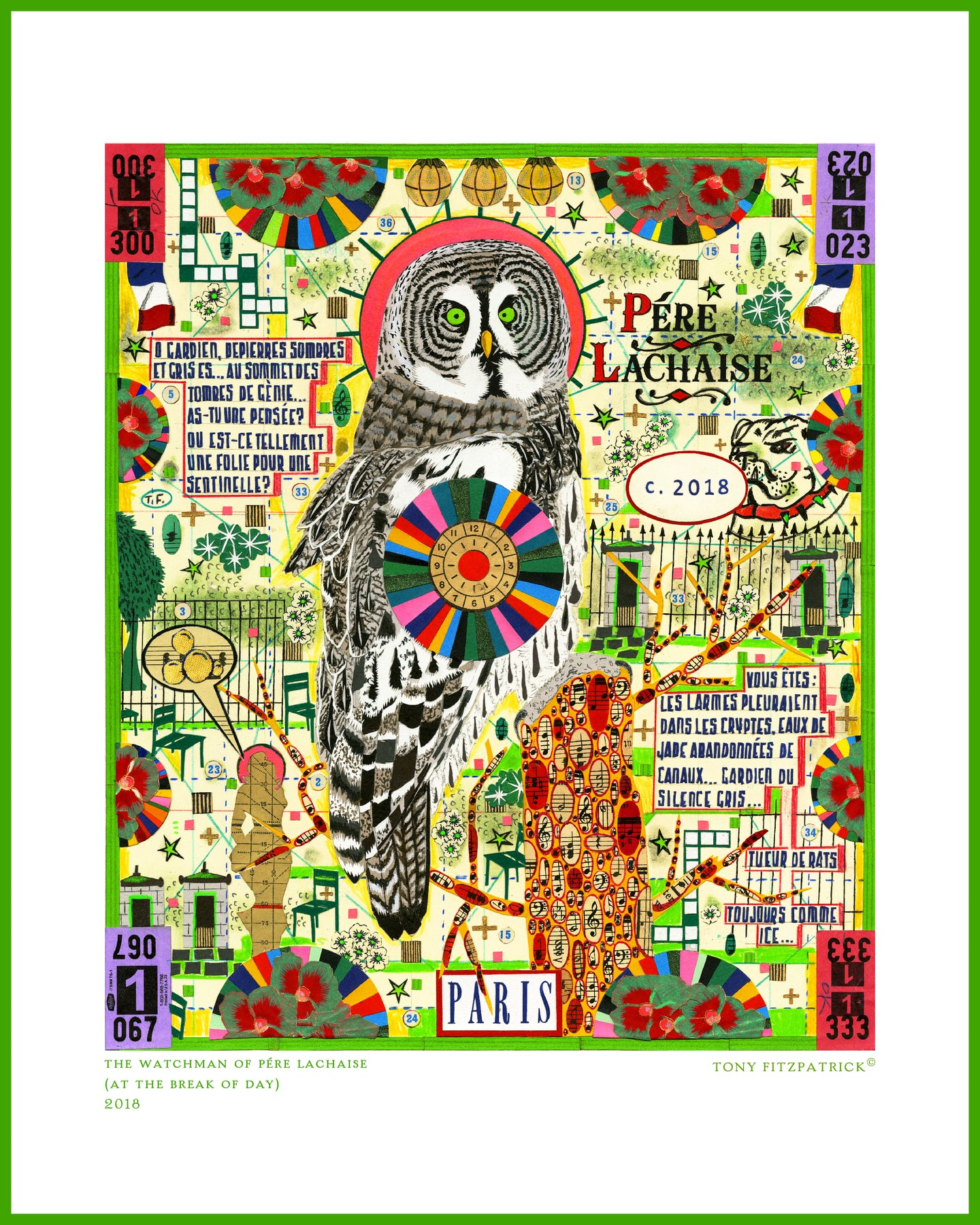 The Watchman of Pére Lachaise Poster
