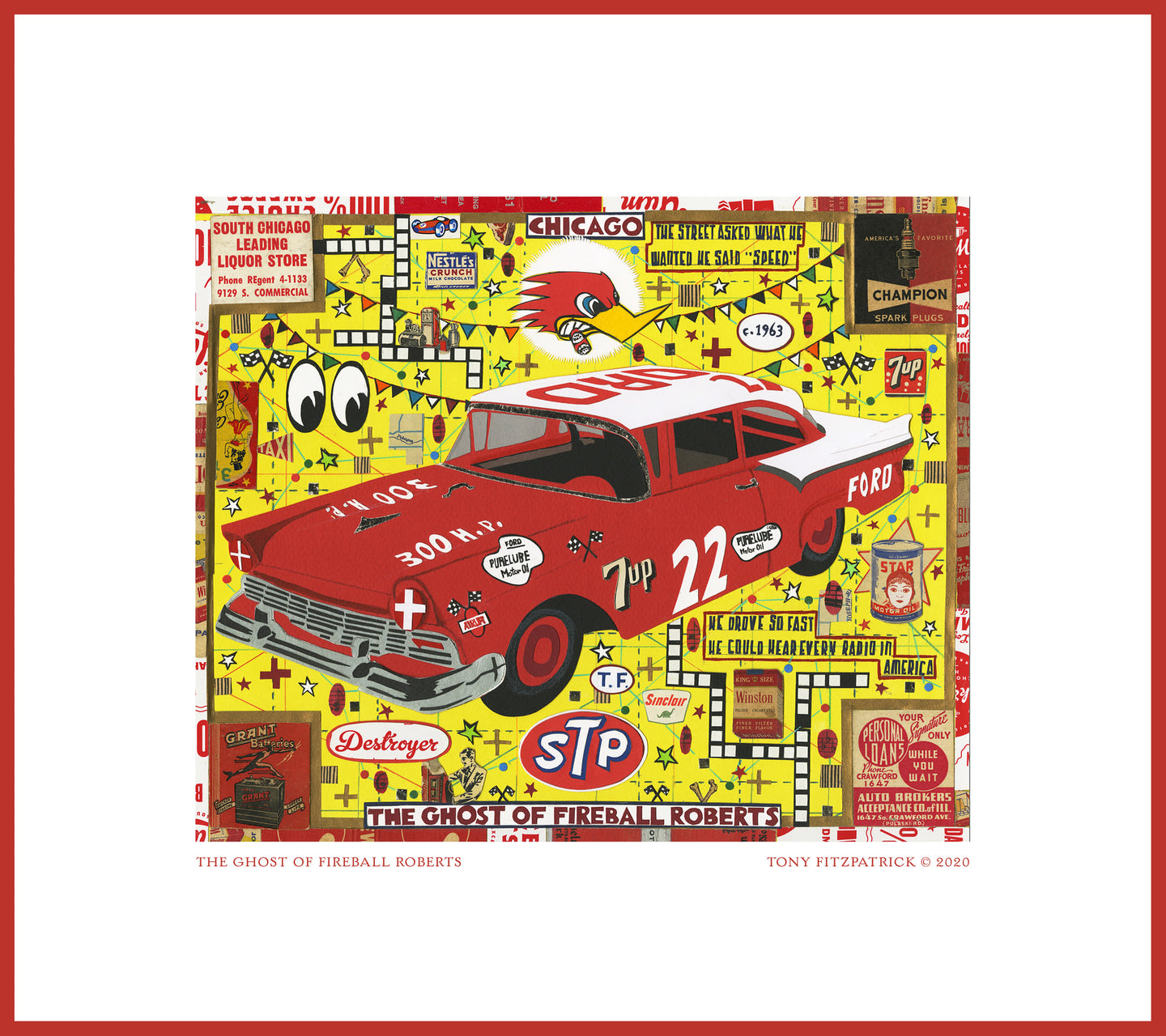 The Ghost of Fireball Roberts Poster