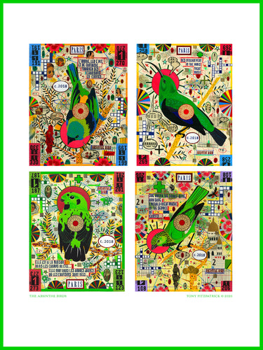 The Absinthe Birds Poster